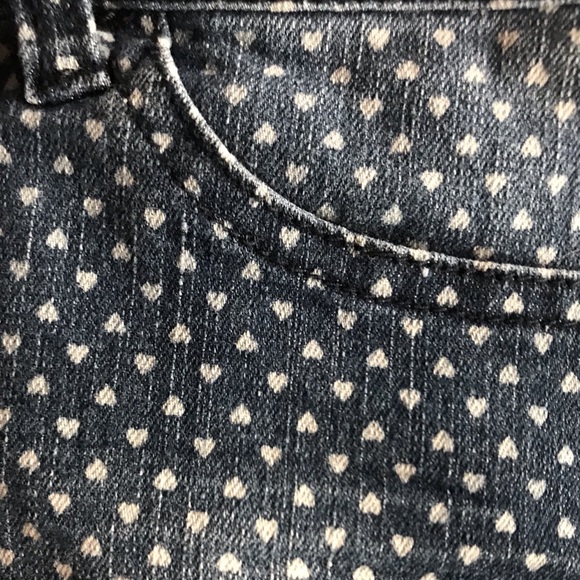 Denim heart shorts - Picture 4 of 4